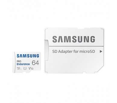 Samsung MicroSDHC Pro Endurance 64GB Clase 10 c a