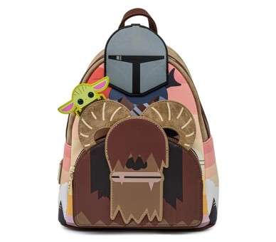 Mochila loungefly the mandalorian mandalorian