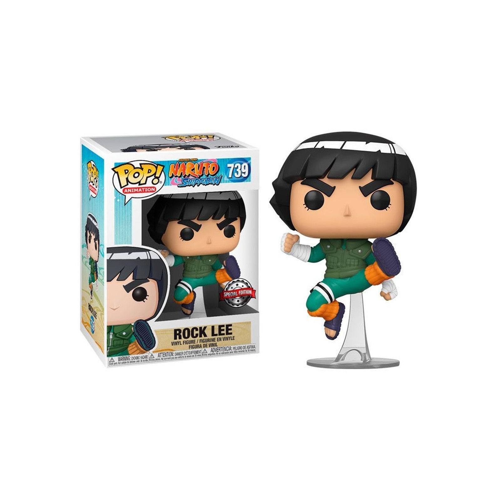 Funko pop naruto shippuden rock lee