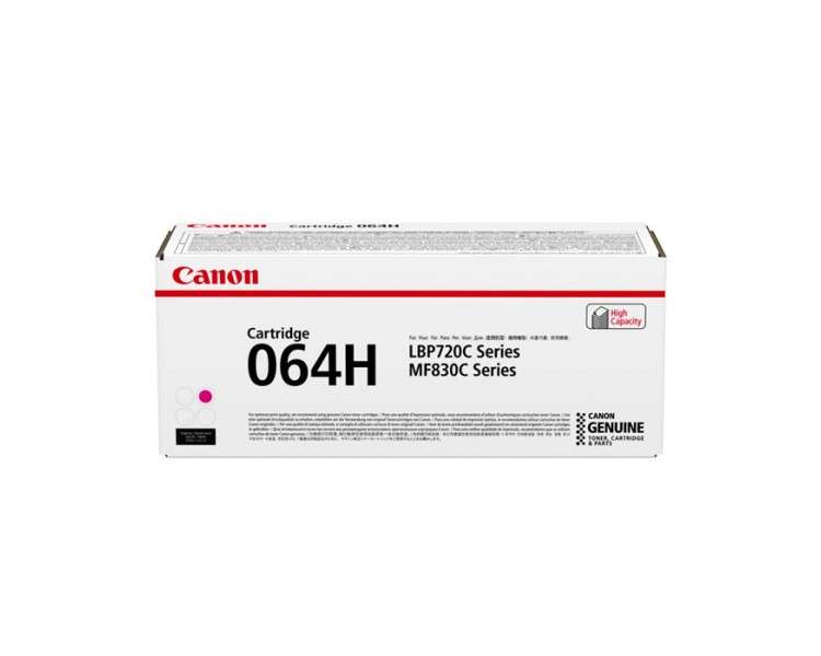 Cartucho toner canon 064h magenta 10400