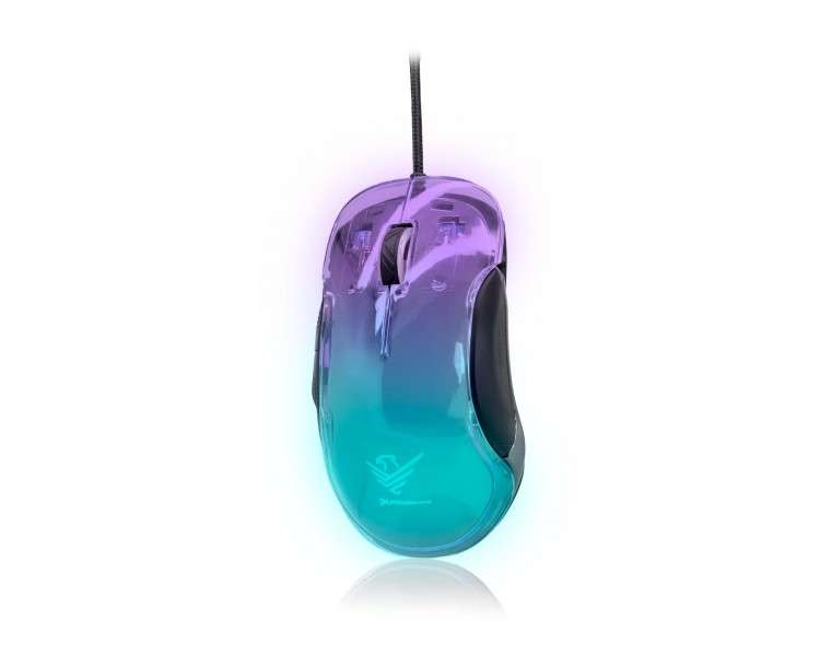 Raton gaming banshee transparente rgb