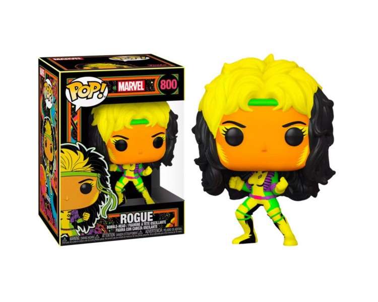 Funko pop marvel black light rogue