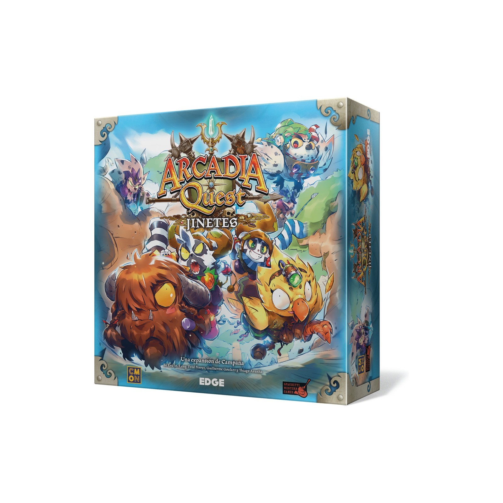 Juego mesa arcadia quest jinetes pegi