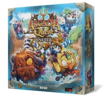 Juego mesa arcadia quest jinetes pegi