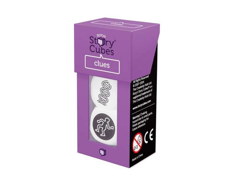 Juego mesa story cubes pistas pegi