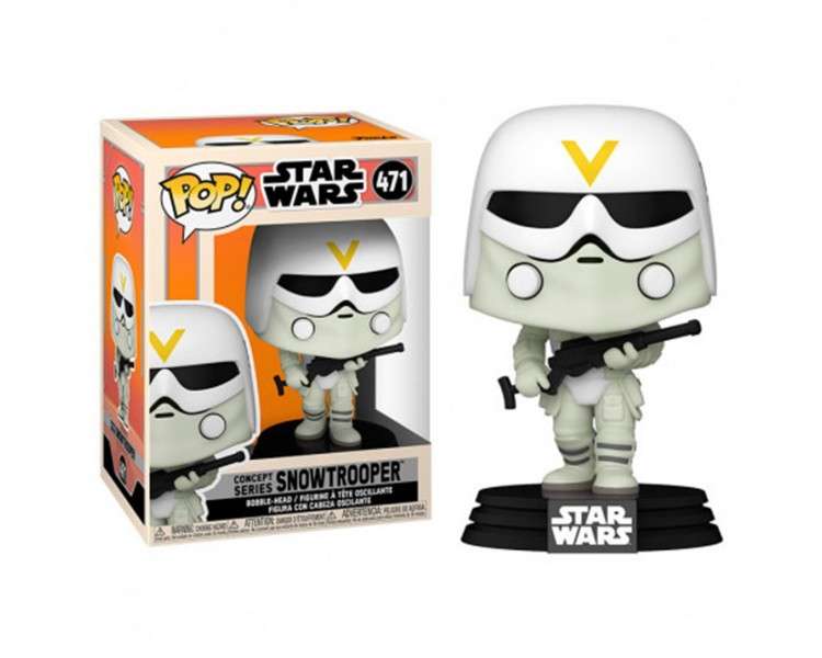 Funko pop star wars concept snowtrooper