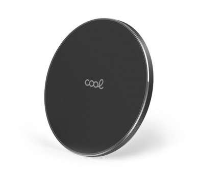 COOL DOCK BASE CARGADOR SMARTPHONES INALÁMBRICO QI  (CARGA RÁPIDA) NEGRO