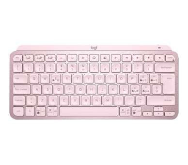 Teclado logitech mx keys mini rosa