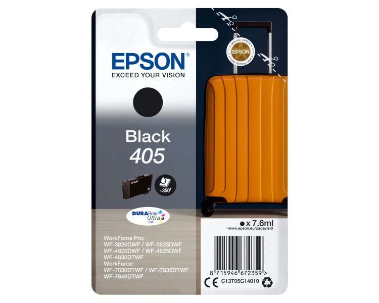 Cartucho tinta epson c13t05g14010 singlepack negro