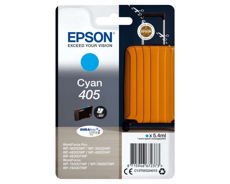 Cartucho tinta epson c13t05g24010 singlepack cian