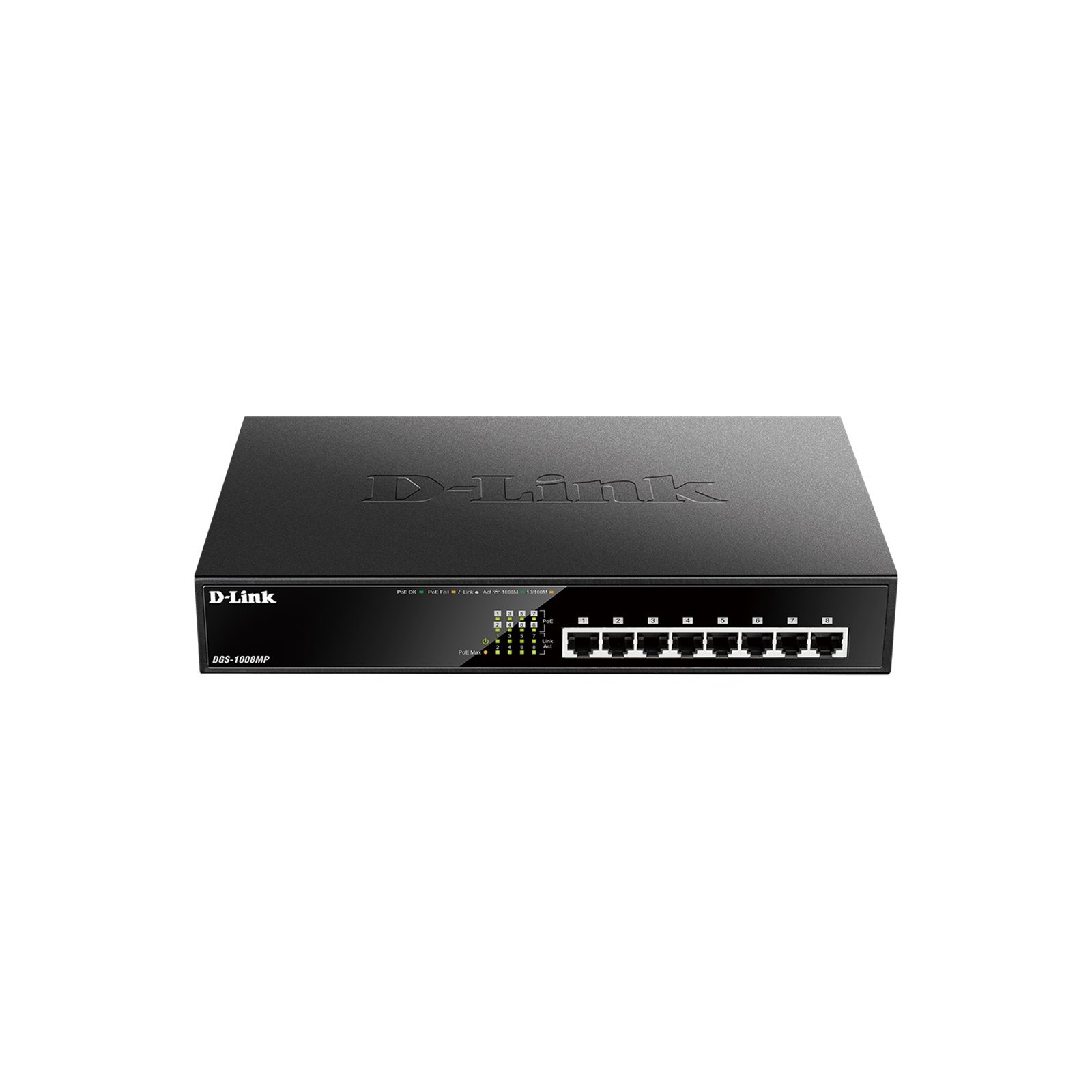 Switch d link 8 puertos gigabit max