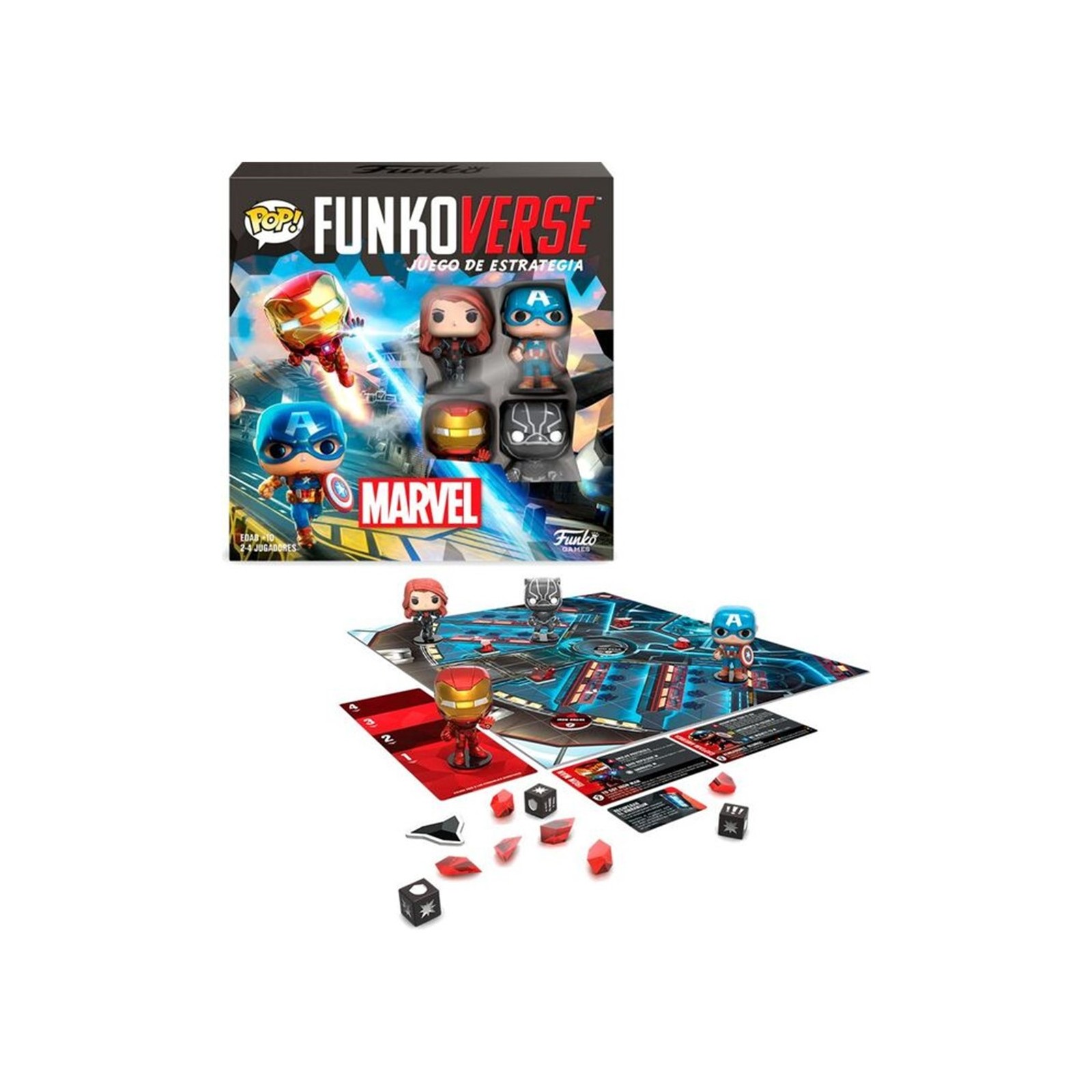 Juego mesa funkoverse marvel edicion 100