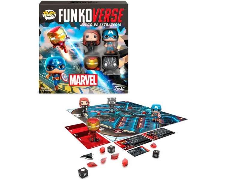 Juego mesa funkoverse marvel edicion 100