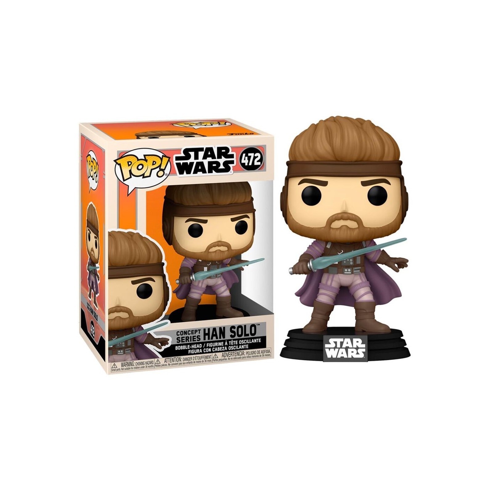 Funko pop star wars concept han