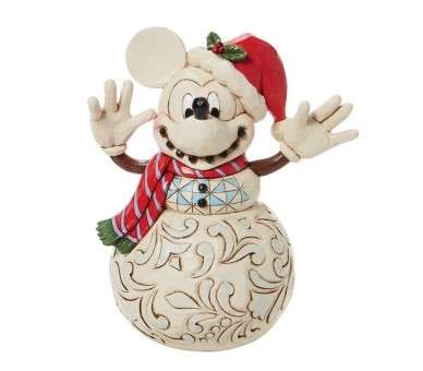 Figura enesco disney muneco nieve mickey