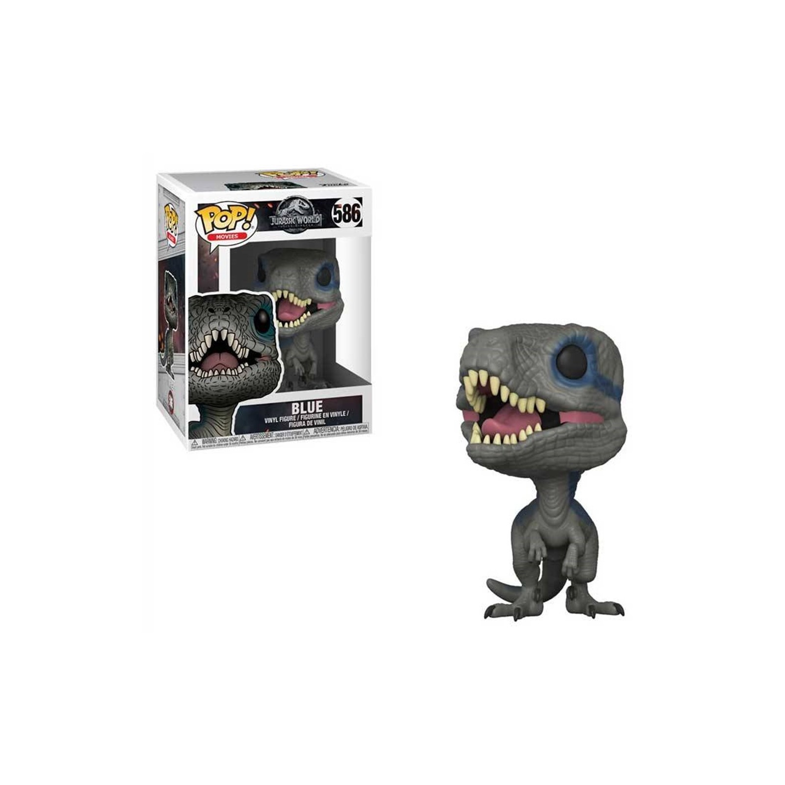 Funko pop cine jurassic world blue