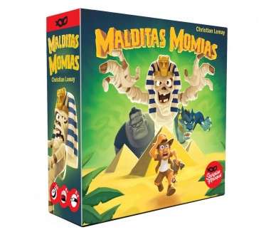 Juego mesa malditas momias pegi 8