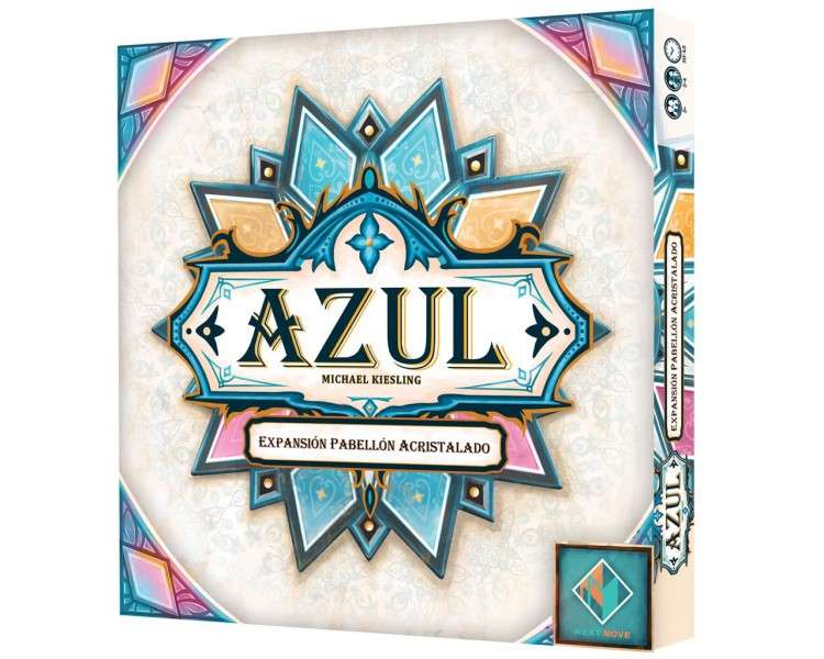 Juego mesa azul pabellon acristalado pegi