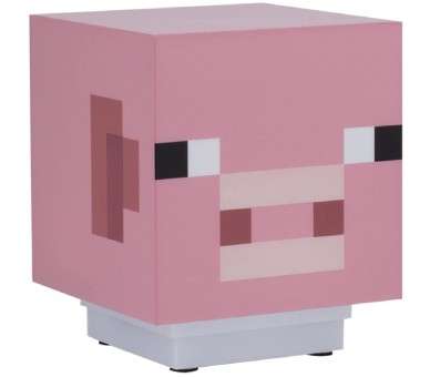 Lampara paladone minecraft cerdito musica incorporada