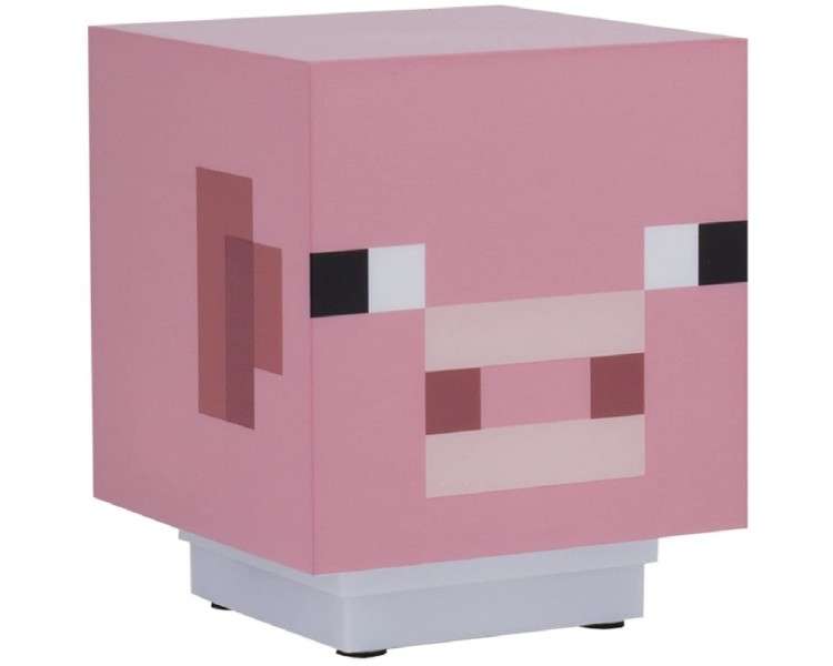 Lampara paladone minecraft cerdito musica incorporada