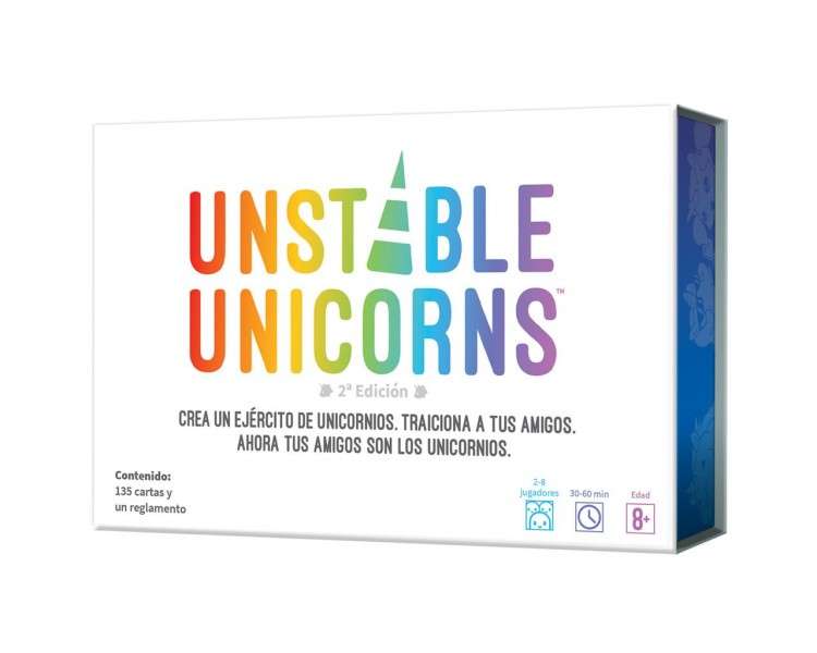 Juego mesa unstable unicorns pegi 8