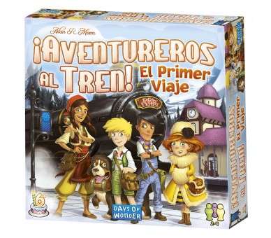 Juego mesa aventureros al tren el