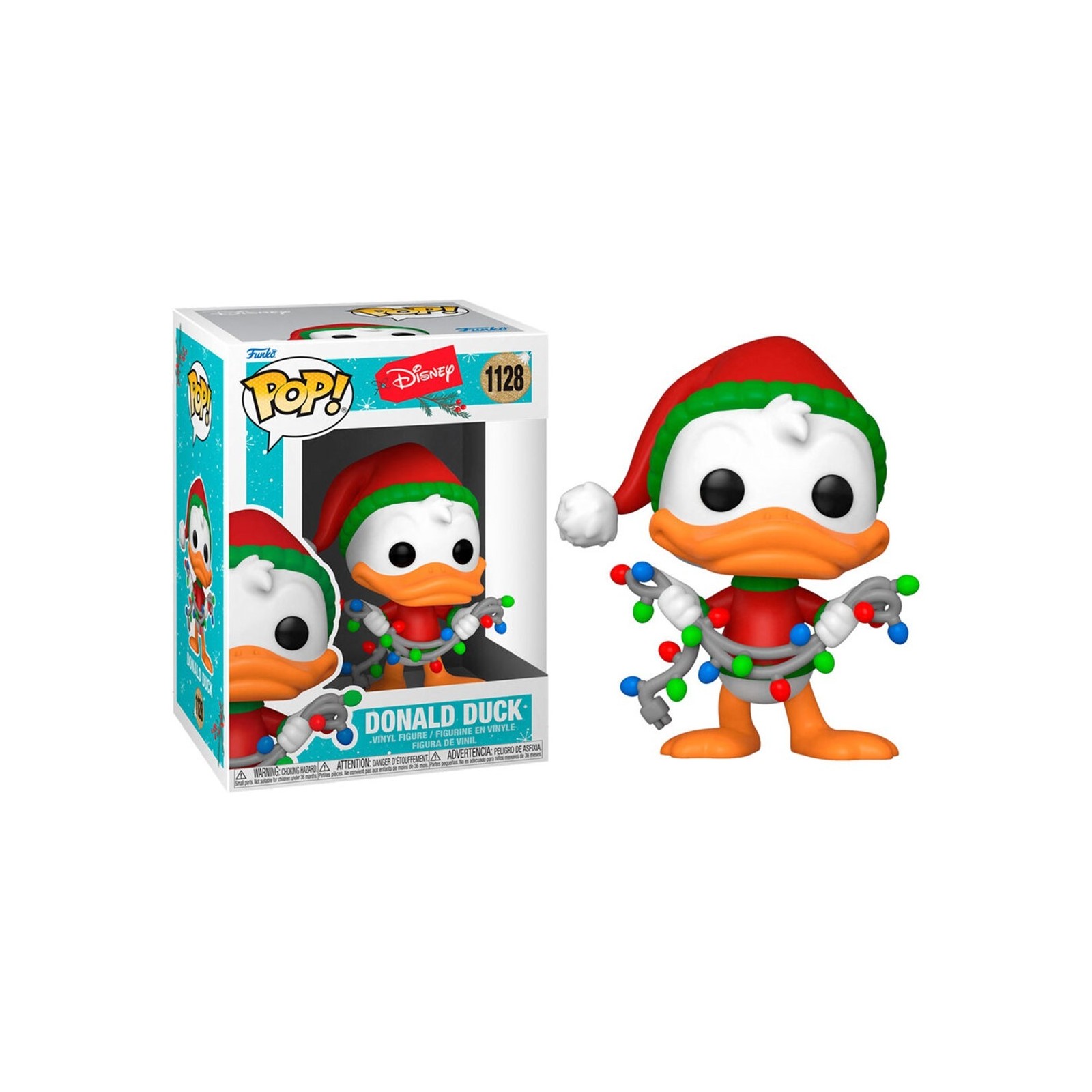 Funko pop disney edicion navidena donald