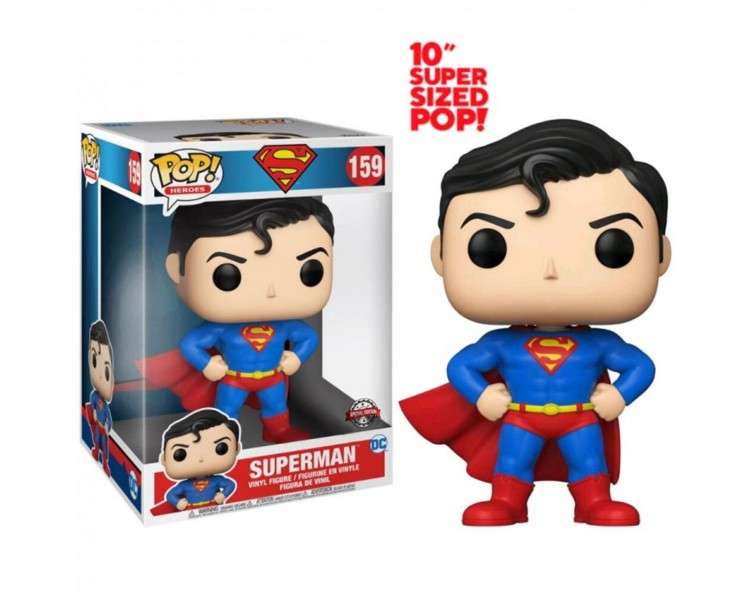 Funko pop dc comics superman 10pulgadas