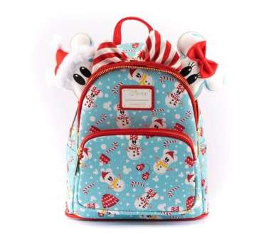 Mochila loungefly disney minnie y mickey