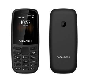 Telefono volfen a3 negro pantalla 18pulgadas