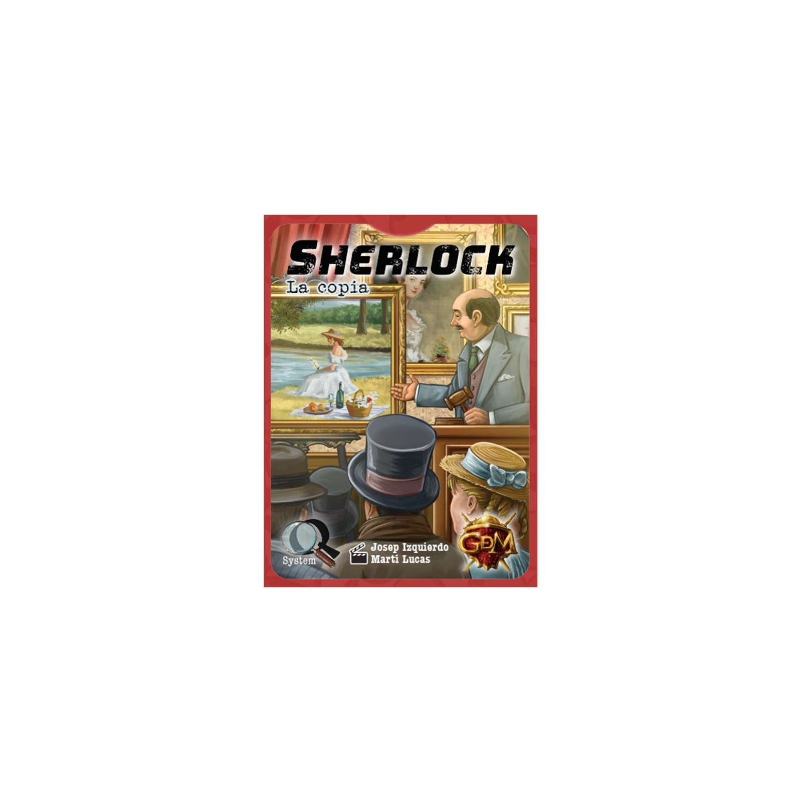 Juego mesa gdm sherlock la copia