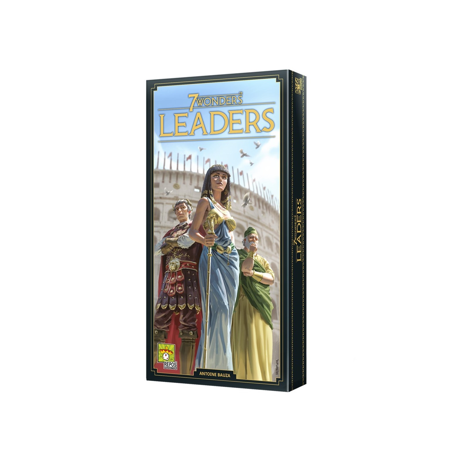 Juego mesa 7 wonders leaders nueva