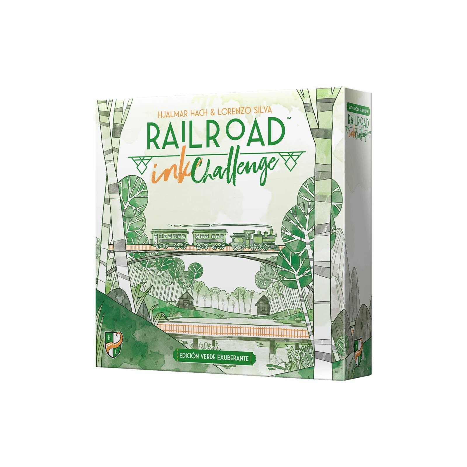 Juego mesa railroad ink edicion verde