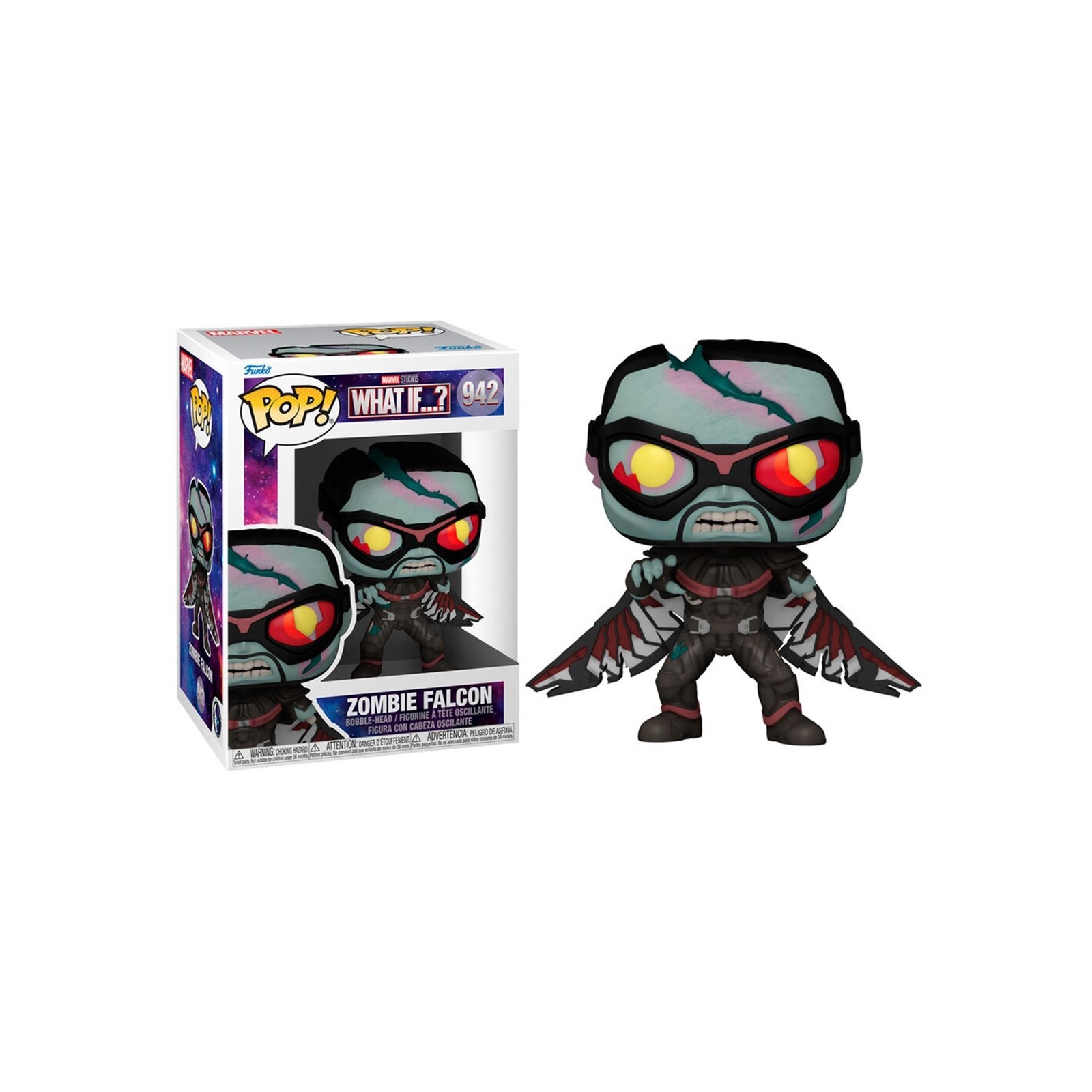 Funko pop marvel what if falcon