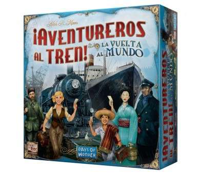 Juego mesa aventureros al tren la