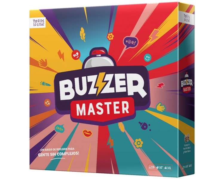 Juego mesa buzzer master pegi 16