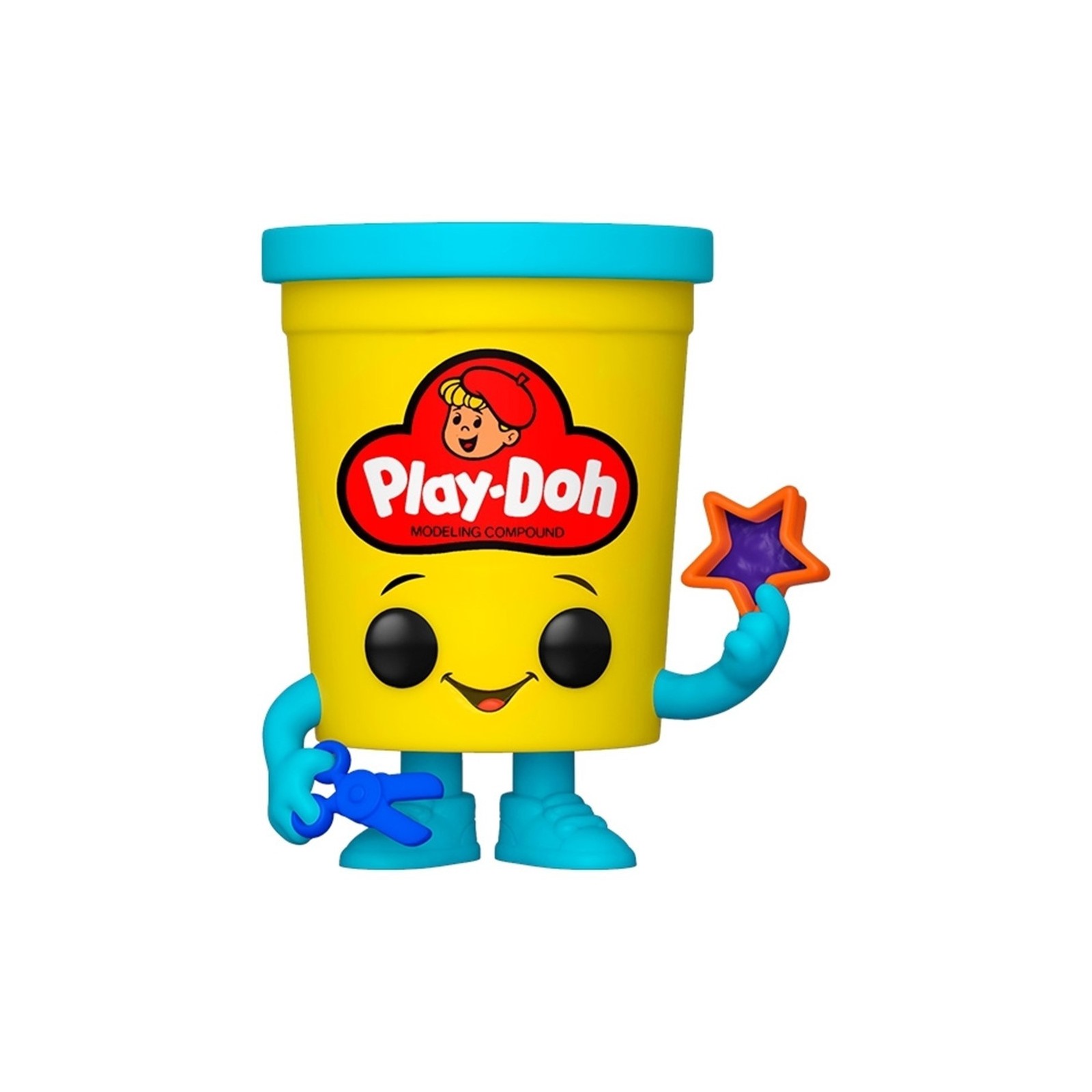 Funko pop iconos play doh contenedor