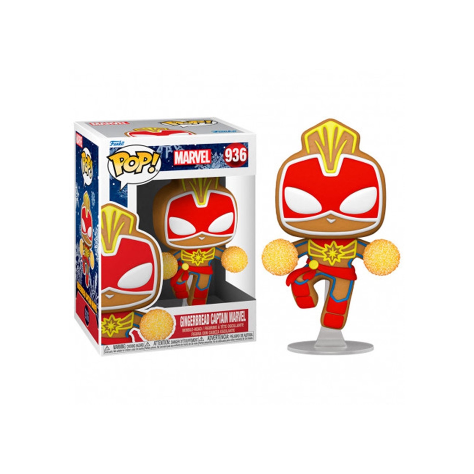 Funko pop marvel navidad galleta jengibre