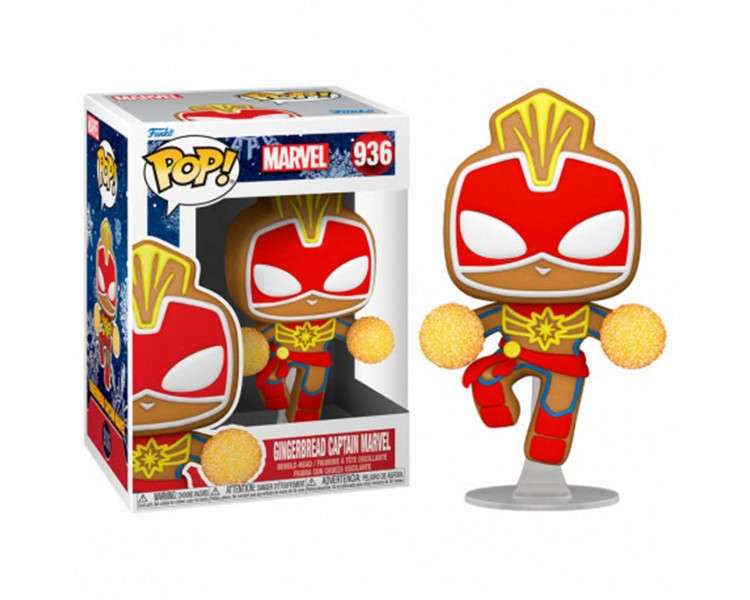 Funko pop marvel navidad galleta jengibre