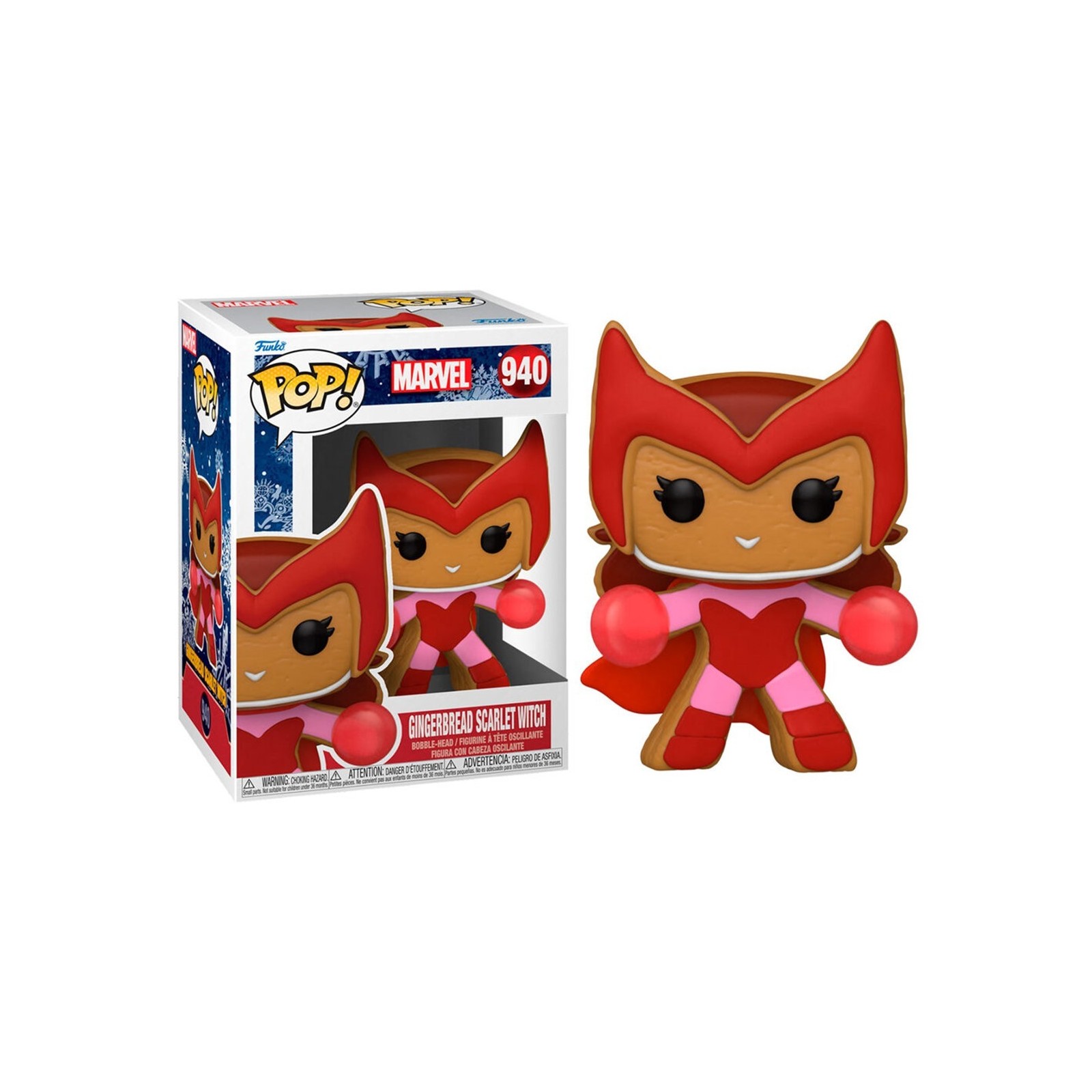 Funko pop marvel navidad galleta jengibre