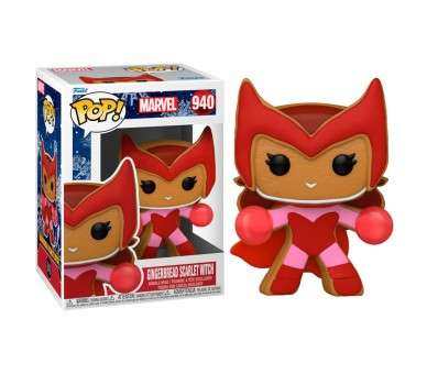 Funko pop marvel navidad galleta jengibre