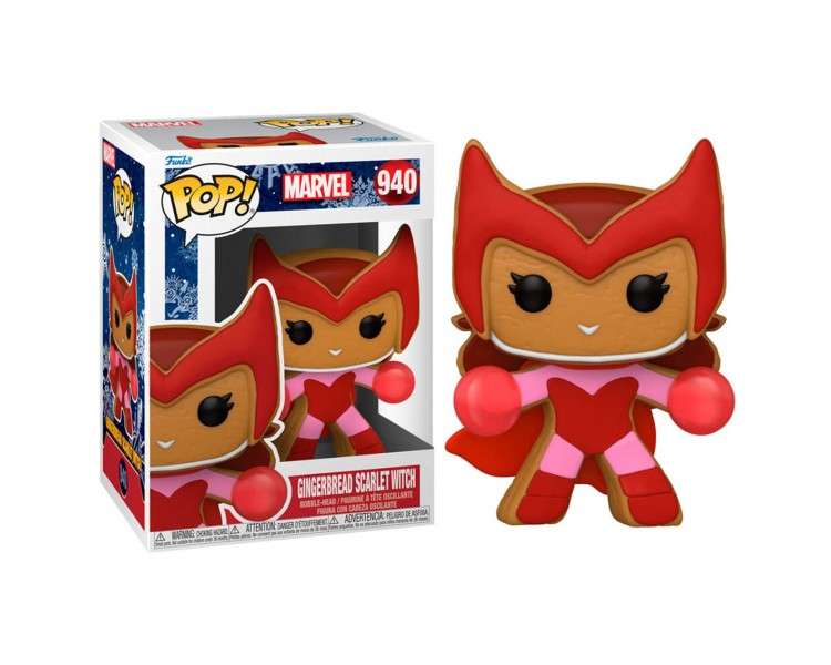 Funko pop marvel navidad galleta jengibre