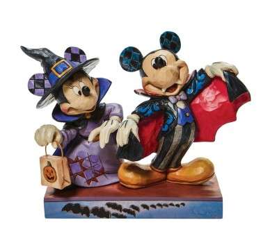 Figura enesco disney halloween mickey mouse