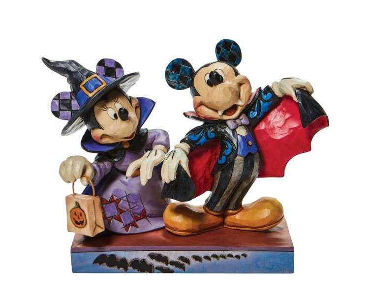 Figura enesco disney halloween mickey mouse