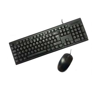 Kit teclado raton pc case