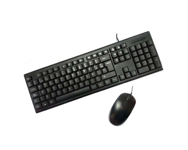 Kit teclado raton pc case