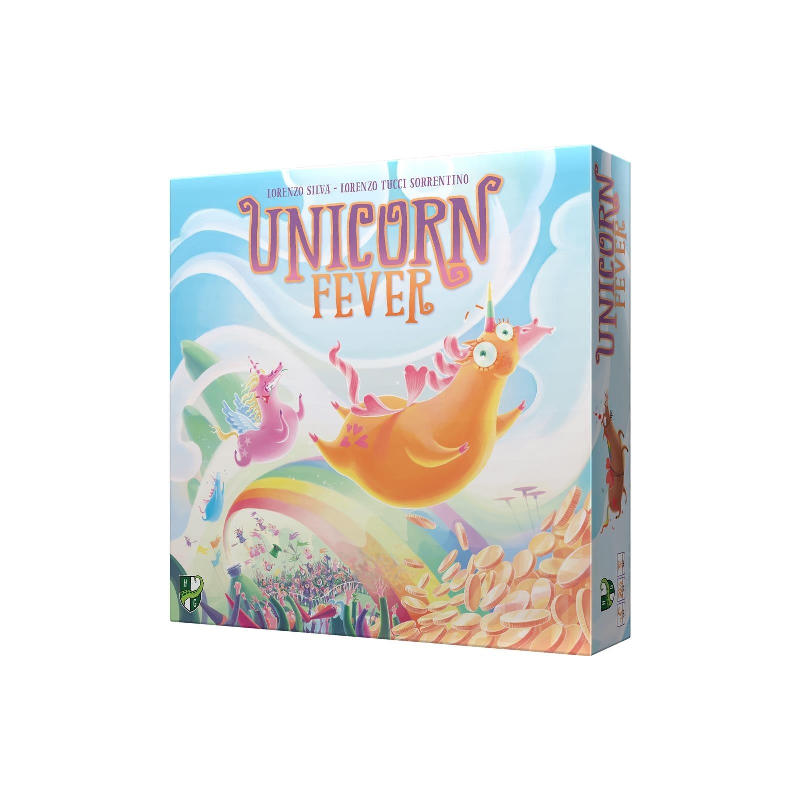 Juego mesa unicorn fever pegi 14