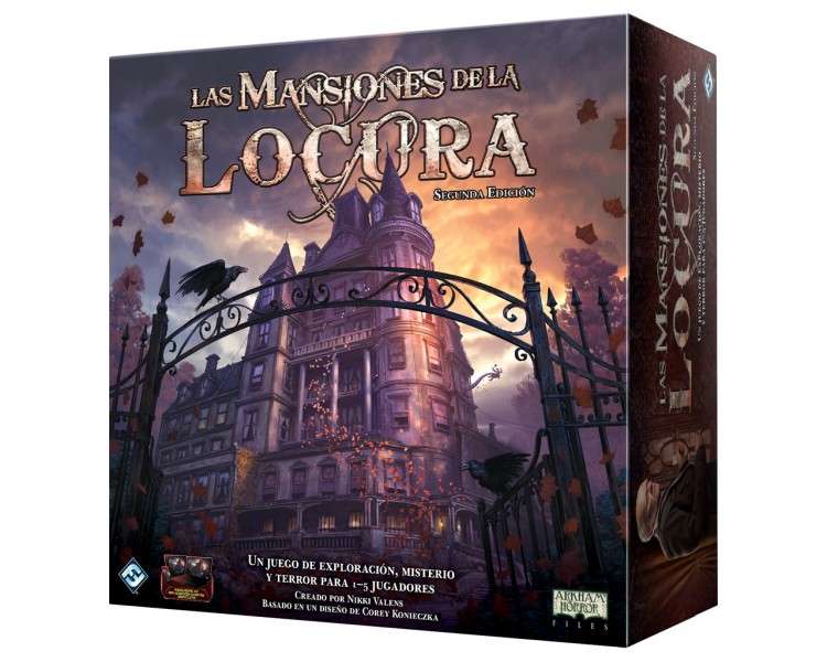 Juego mesa las mansiones la locura