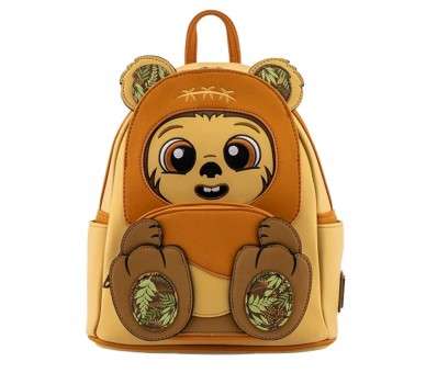 Mochila loungefly starwars ewok wicket footsie