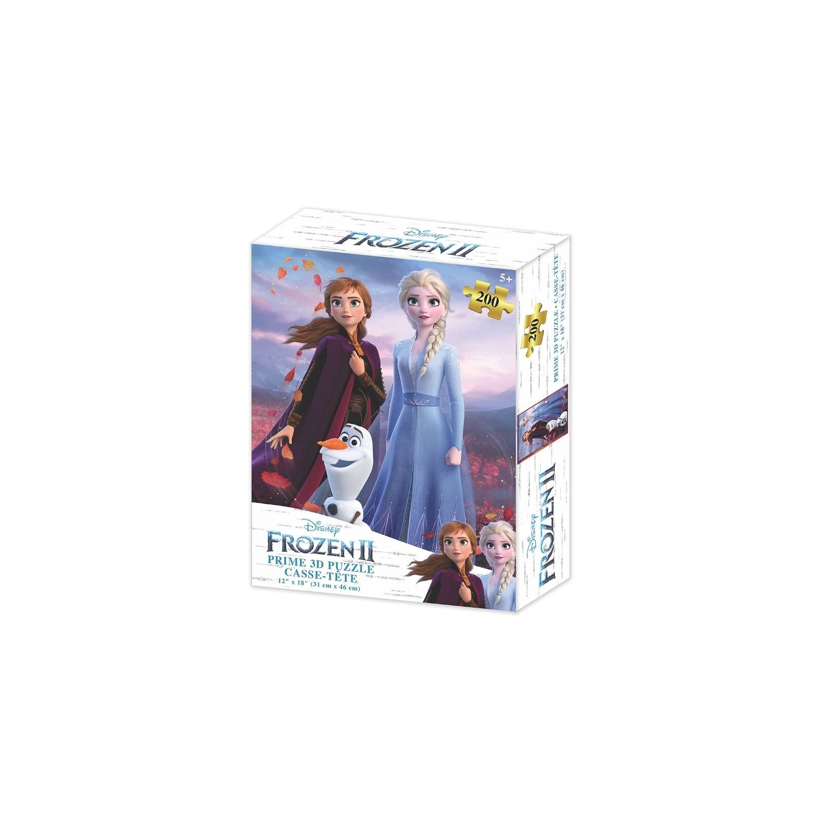 Puzzle lenticular prime 3d disney frozen